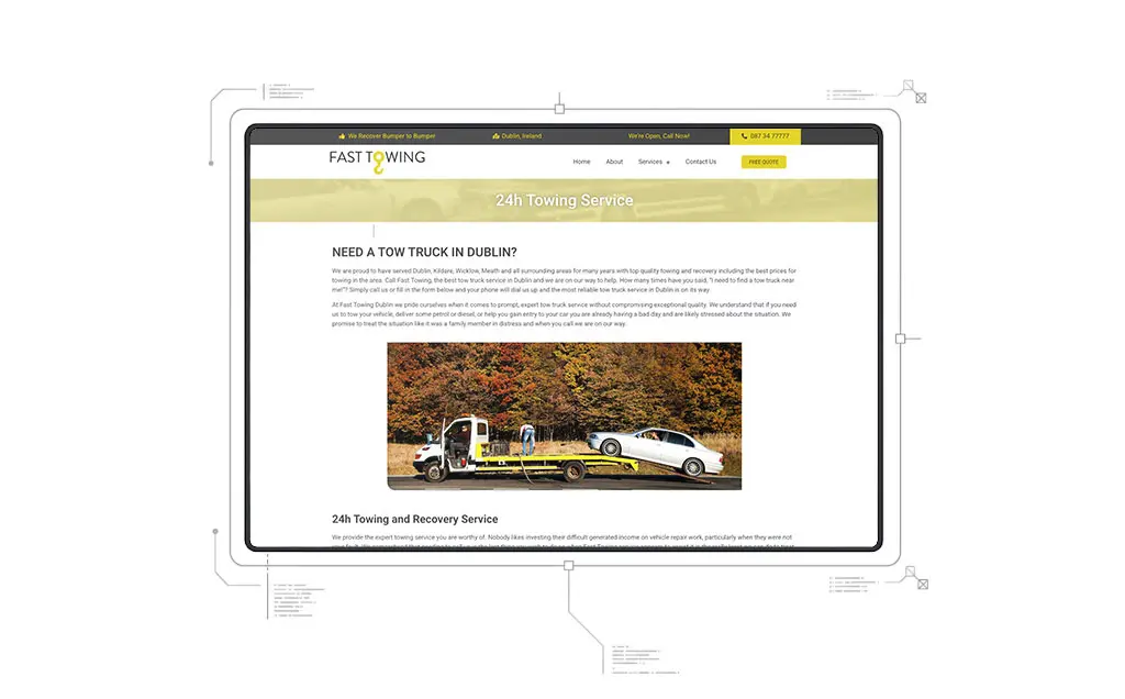 Fast Towing - Web Development Project