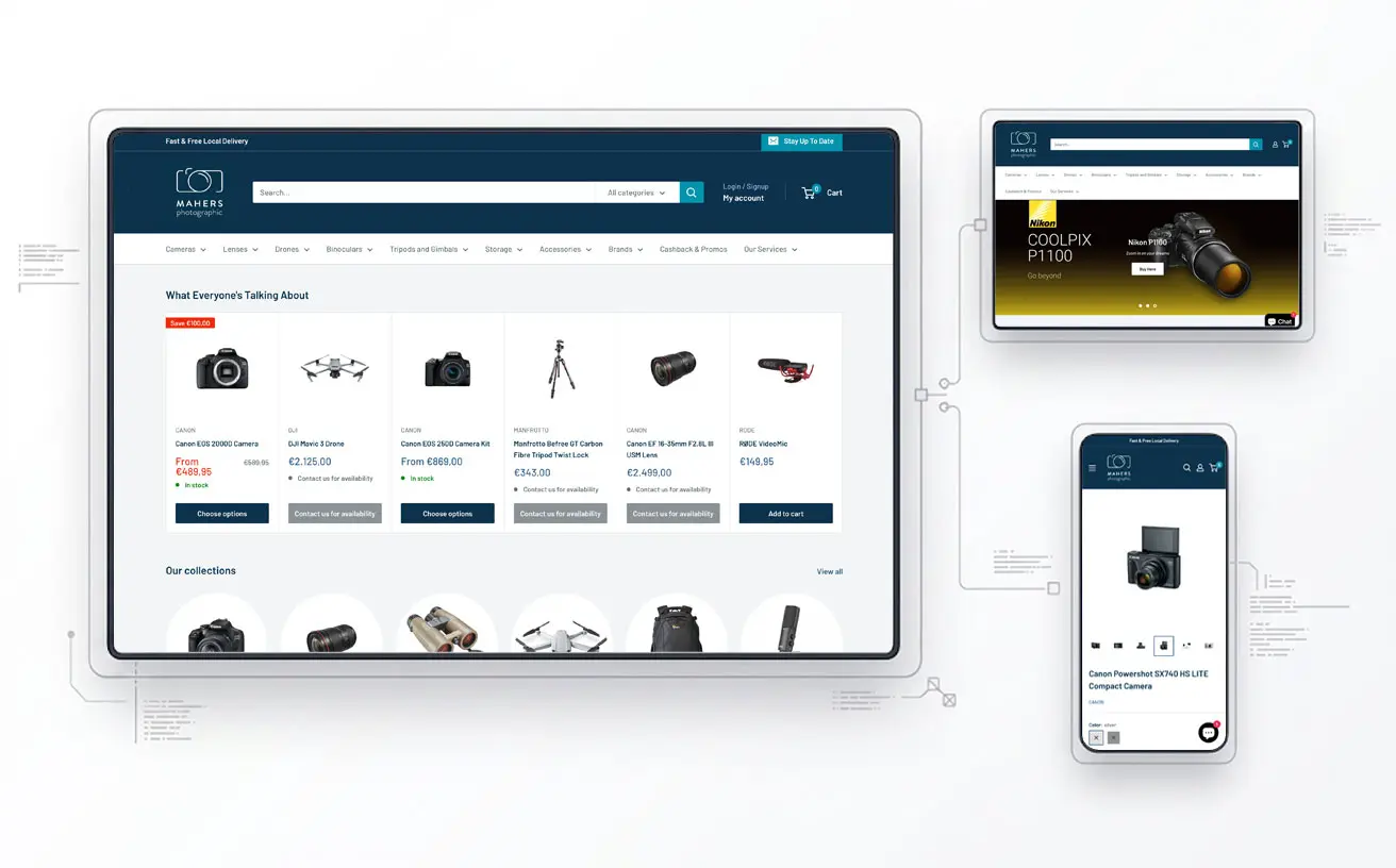 Mahers Photographic - Full Stack Web Development Case Study
