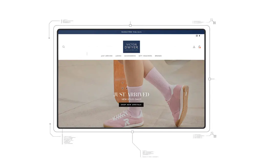 Victor Dwyer - Custom WordPress build for Louth business